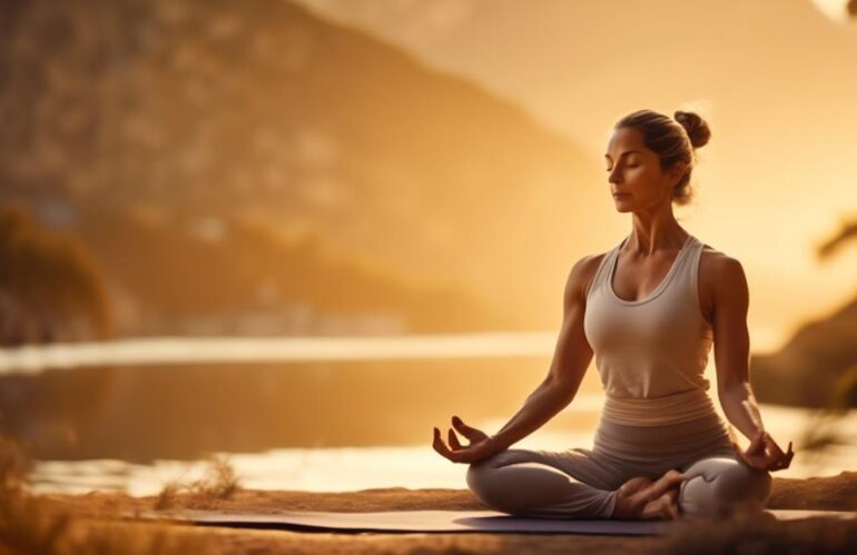 Ausrichtung von Körper und Geist: Die Bedeutung der Meditation im Hatha Yoga